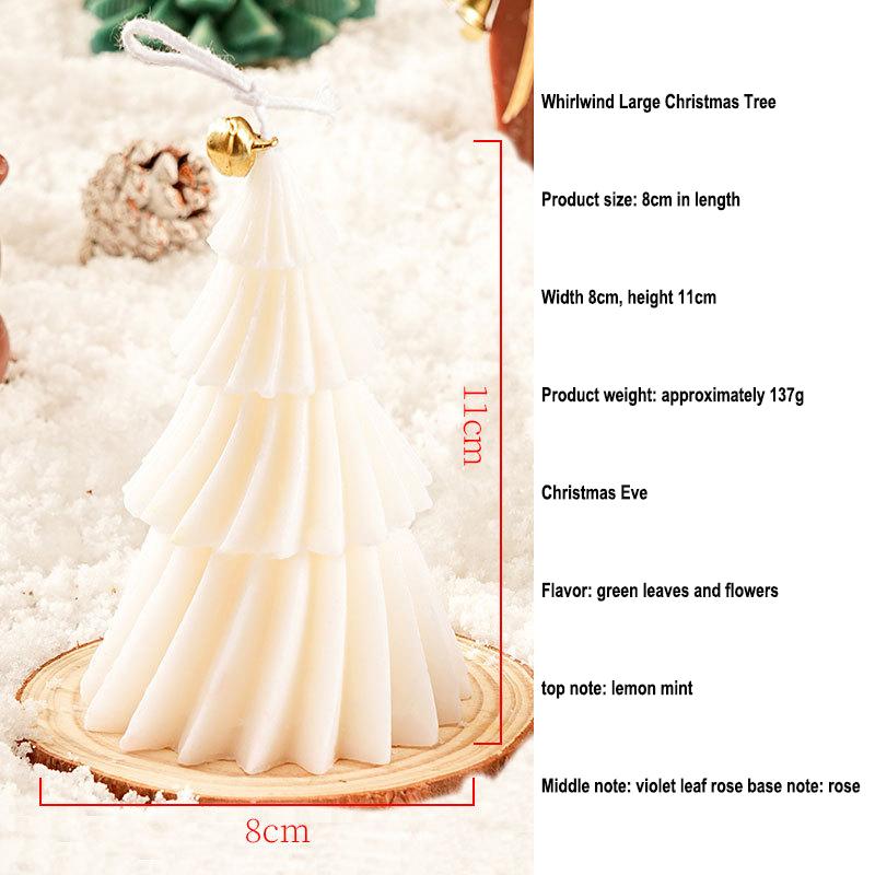 Рождественские ароматы, подарки, украшения, декор для дома, настольные рождественские елки, мини-ароматические рождественские свечи