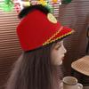 Dress Up Marching Band Hat Vintage Knight Sun Protection Uniform Hat With Parade Circus Ringmaster Drum Major Hat Halloween
