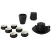 Edenus Han-Style Black Iron Glaze Ceramic Tea Set