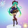 Hatsune Miku Anime Figurine - Cute Desktop Action Figure 'Tale of Wonderland' Miku as Puss in Boots Kawaii Girl Model Toy Adorab
