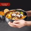 maxcook Двухслойная изолированная миска из нержавеющей стали 304