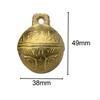 Dog Bell Collar Accessories Decoration Retro Pattern Copper Cute DIY Jewelry Making Crafts