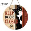 Wooden Welcome Sign for Front Door, Decorative Dog Paw Wall Hanging Plaque with Easy Entryway Decor Hemp Rope Pet Lovers, Home Indoor Outdoor