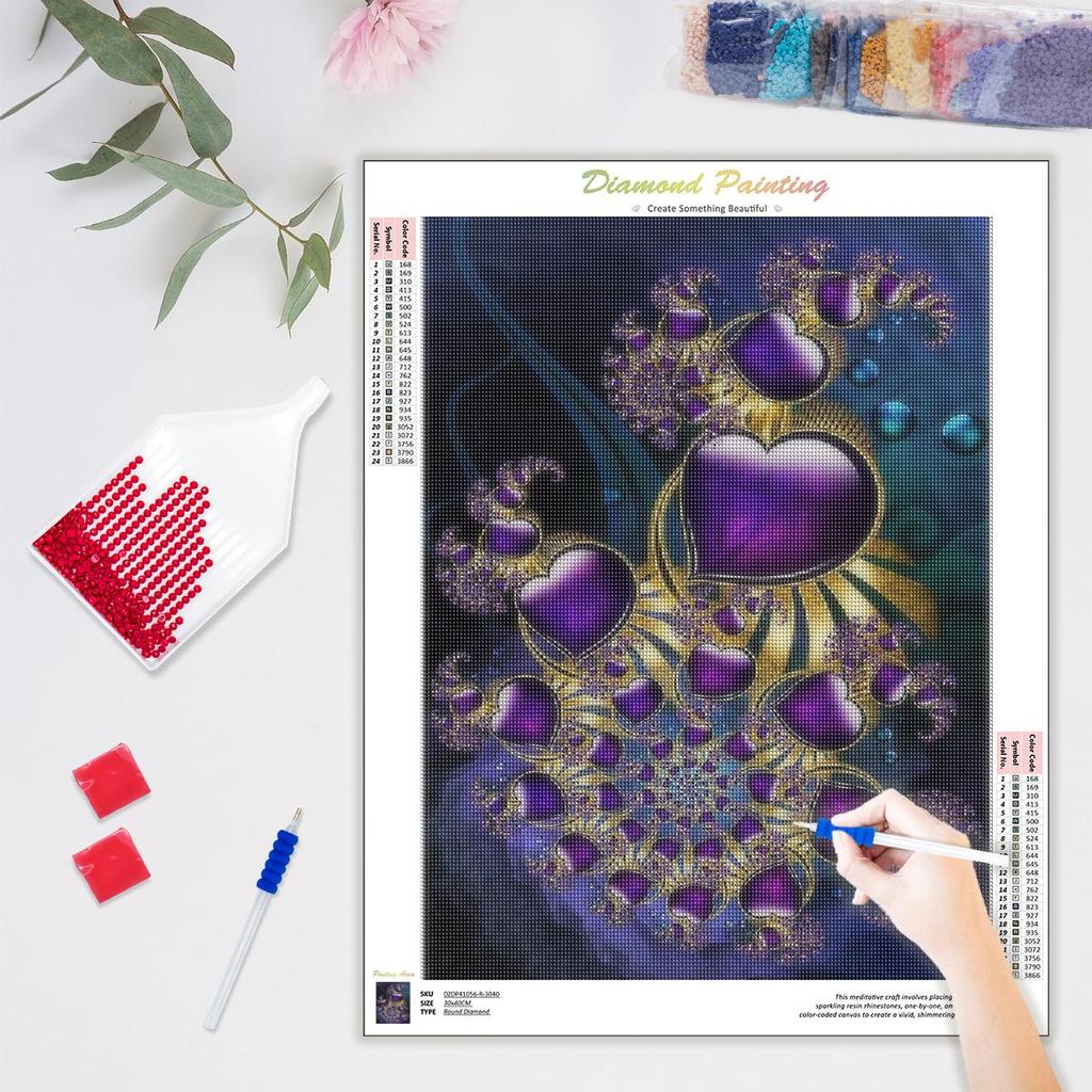 5D DIY Полный Круглый Алмаз Живопись Пейзаж Наборы Стразы Мозаика Ручной Работы Подарок Украшения Дома 30x40 см/12x16 дюймов
