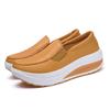 Fashion Women Fashion Platform Sneakers Women Autumn Slip On Retro Casual Flats Nurse Shoes Ladies Non Slip Thick Sole Walking Shoes 43