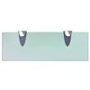 VidaXL Wall Shelves 2 Pcs Glass 30 X 10 Cm 8 Mm