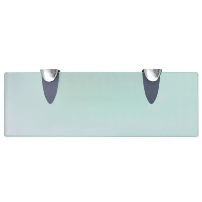 VidaXL Wall Shelves 2 Pcs Glass 30 X 10 Cm 8 Mm