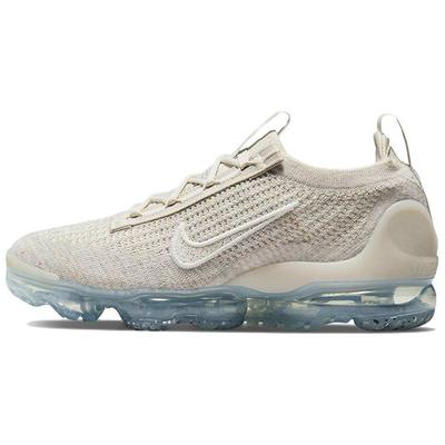 Air VaporMax 2021 Flyknit Phantom Metallic Silver Женские кроссовки White Summit-White DJ9975-001