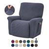 Split Jacquard Recliner Cover Elastic Lazy Boy Chair Sofa Covers Stretch Spandex Couch Slipcovers Armchair Case Solid Color