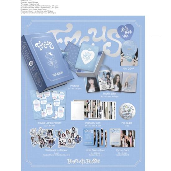 Hearts2Hearts 1-й мини-альбом Альбом ?- ?ФОКУС (?Книга правил Вер.) - Релиз 2025-10-20