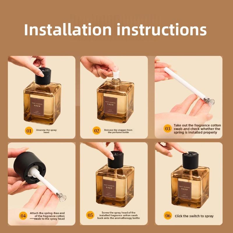 Бытовой комнатный аромадиффузор для туалета, спальни, высококлассный аромадиффузор, автоматический распылитель ароматов 500 мл