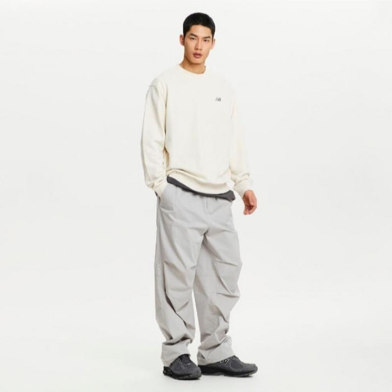 New Balance Футболка с длинным рукавом Rqk Nbnce2s021 35 Public Small Logo Sweatshirt Semi Ove