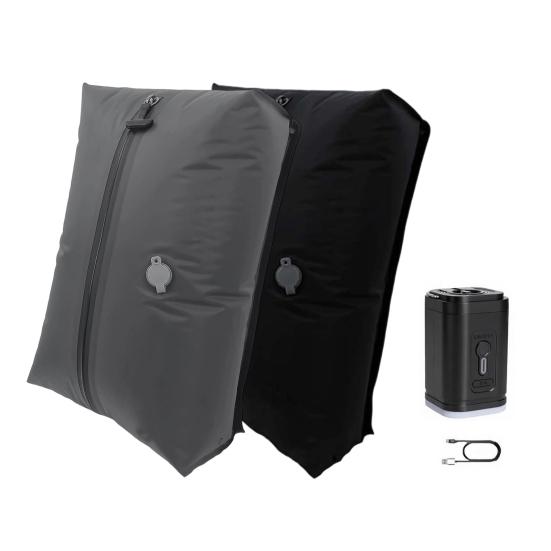 Вакуумные компрессионные пакеты с насосом Дорожные вакуумные пакеты Многоразовые водонепроницаемые компрессионные пакеты для одежды Чемоданы Рюкзаки Домашняя организация