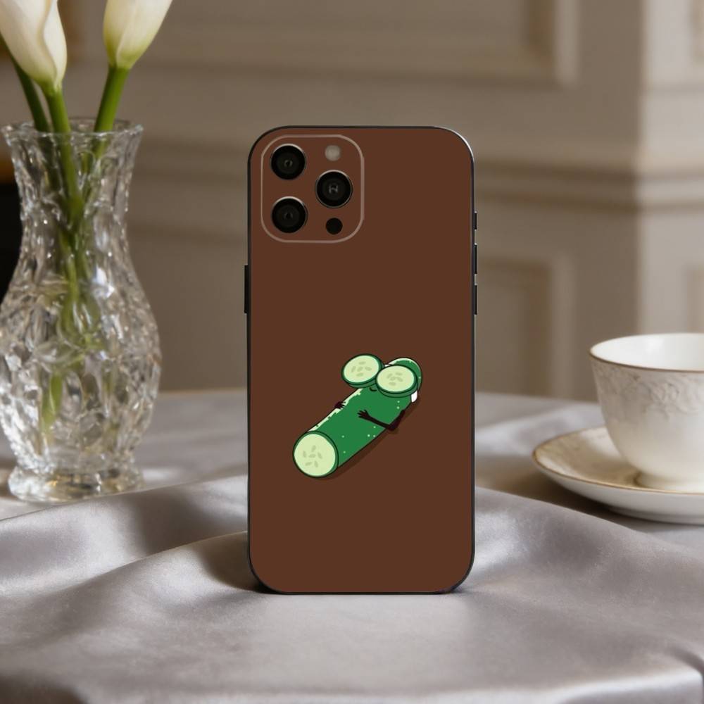 F-Забавный Еда Изысканное искусство Чехол для телефона Для iPhone 17,16,15,14,13,12,11 Plus,Pro Max,XS,Мягкий Силиконовый Черный Чехол