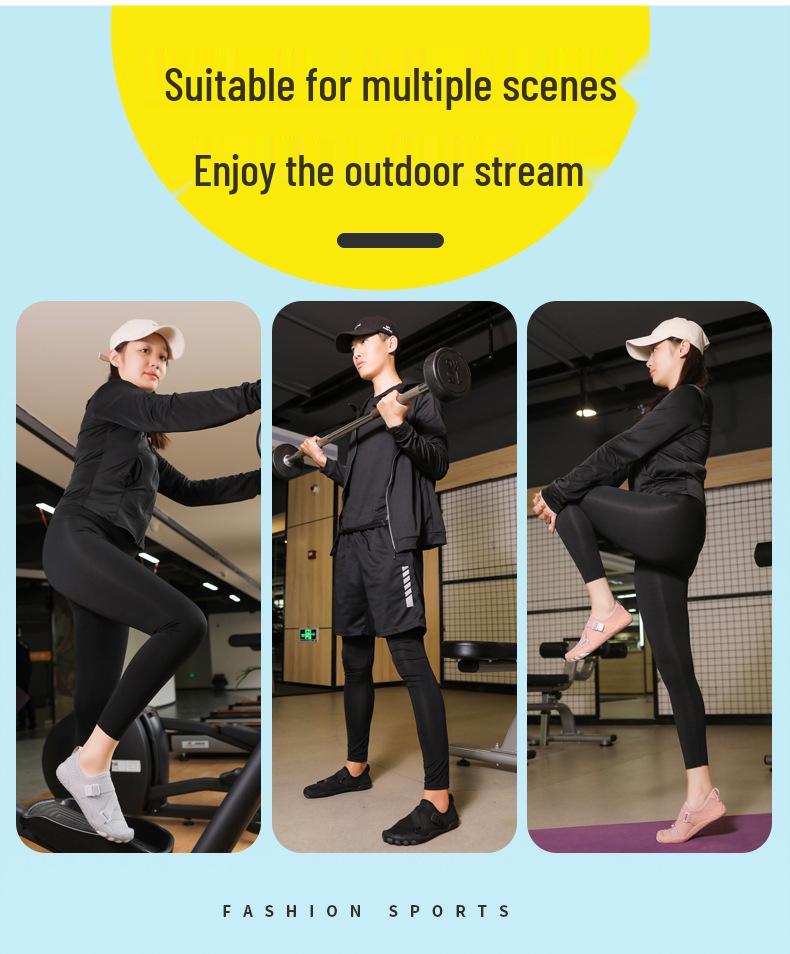 Быстросохнущие женские нескользящие пляжные и треккинговые туфли для занятий йогой в помещении и активного отдыха на природе