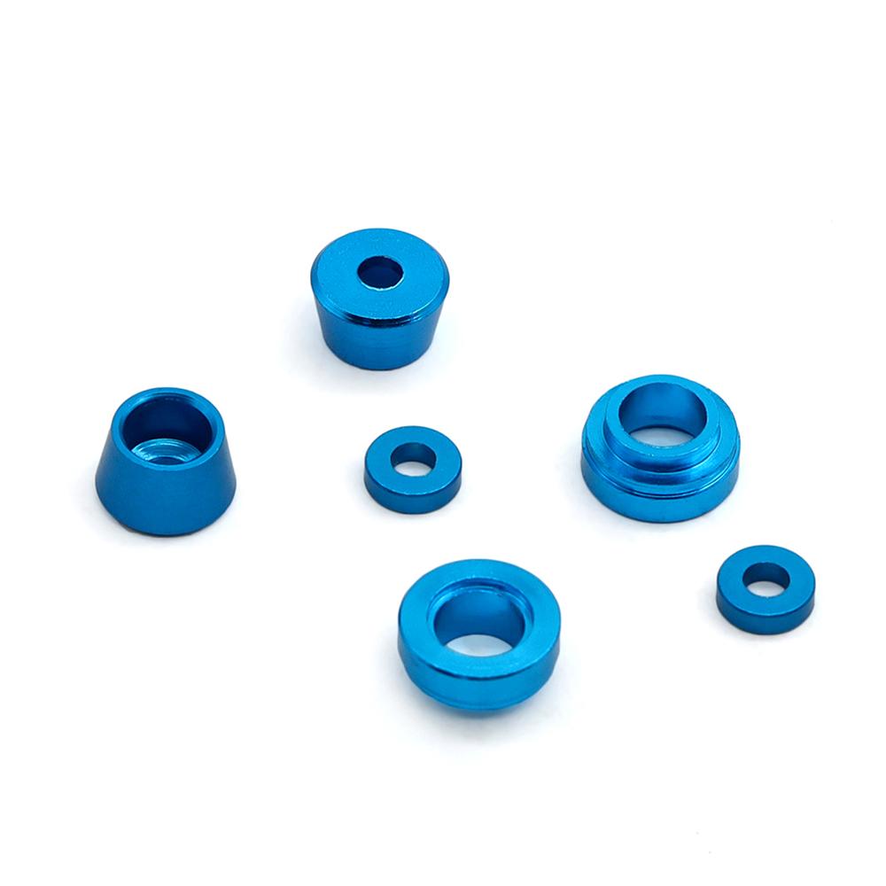 9IMOD Metal Steering Cups Gasket Front Steering Cups Gasket 1/10 Tamiya TT02 Gasket Kit For 1/10 Tamiya TT02 RC Car Upgrade Part