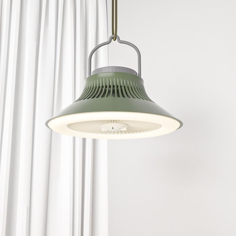 3 в 1 5000 мАч вентилятор для кемпинга перезаряжаемый настольный портативный электрический вентилятор беспроводной потолочный электрический вентилятор со светодиодной подсветкой штатив