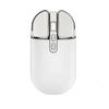 M203 USB Wireless Bluetooth Bluetooth Compatible with iOS 13 and Mac Windows and Microsoft Surface White 5.1 Mouse, Ultra-Thin, Quiet, Rechargeable,