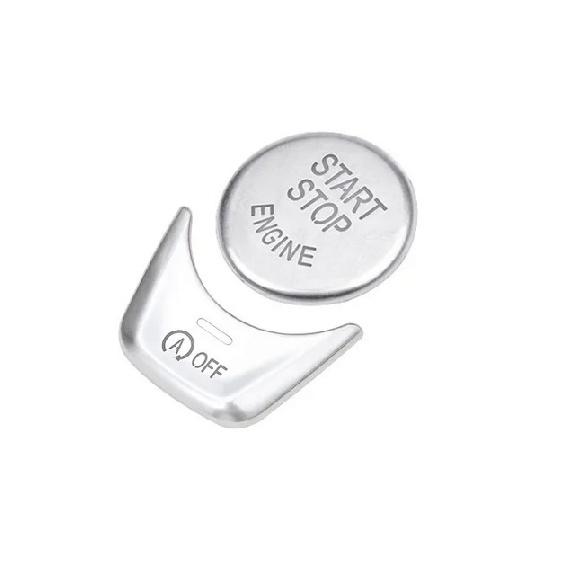 5PCS ABS Car Interior Multimedia Button Cover Trim For BMW G30 G38 5 Series 2017- Auto Interior Accessories