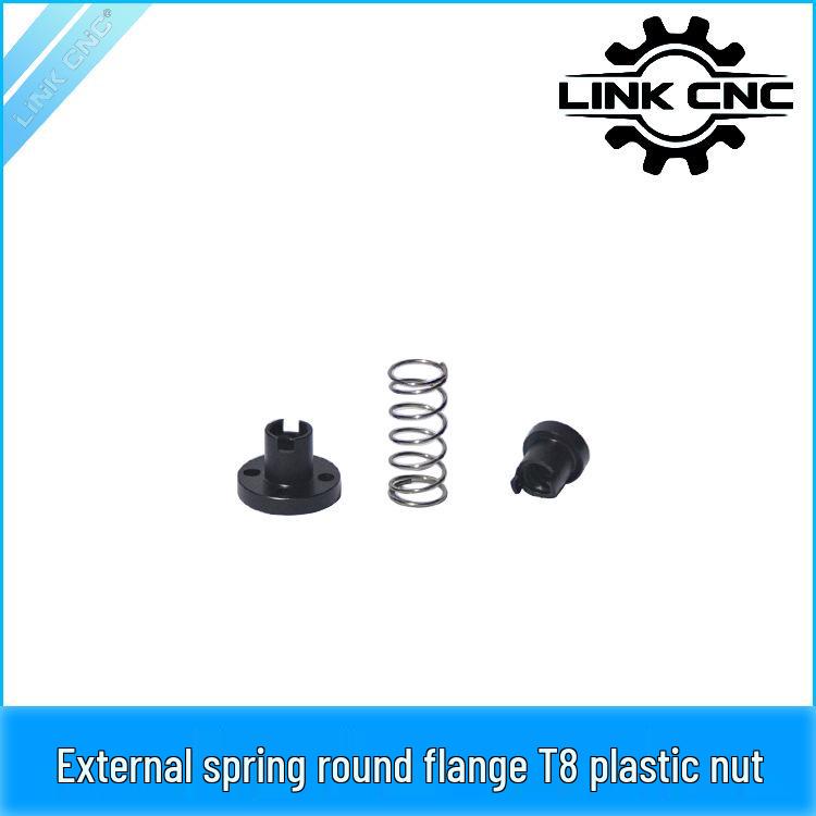 LINK CNC Ходовой винт T8 Фланцевая гайка POM