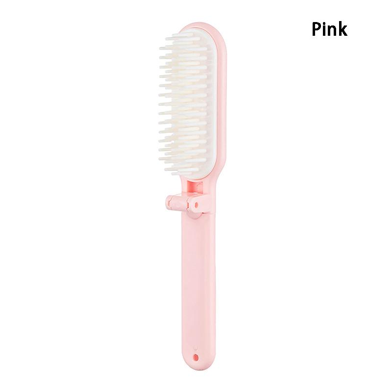 Складная расческа для волос, портативная мягкая расческа для распутывания волос, антистатическая массажная щетка для головы и кожи головы, дорожная карманная расческа для укладки волос, парикмахерская
