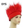 Hairy Costume Headband Empty Top Design Headband Wig Decor Elastic Soft Headgear Ball Fan Hair Accessory