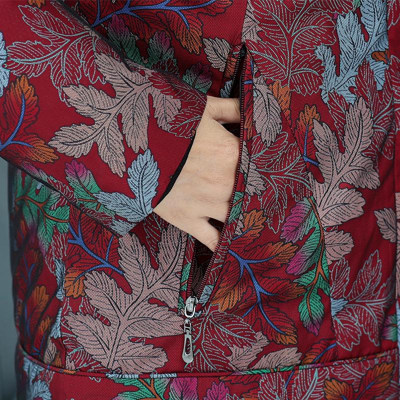 Женские пуховики среднего возраста Зимние винтажные парки Меховой воротник Подкладка Съемный Большой размер Элегантные Толстые Теплые Пуховики Женская верхняя одежда