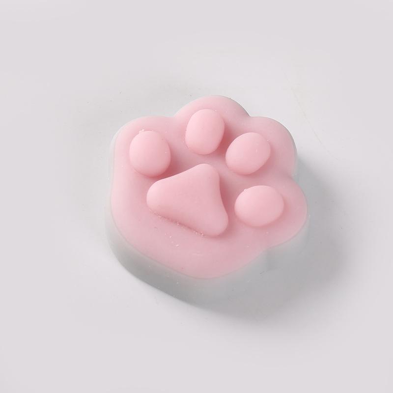 Squishy Cat Paw Toy Mini Stress Relief Gifts for Kids Party Favors Super Cute Small Animal Squeeze Toys J54