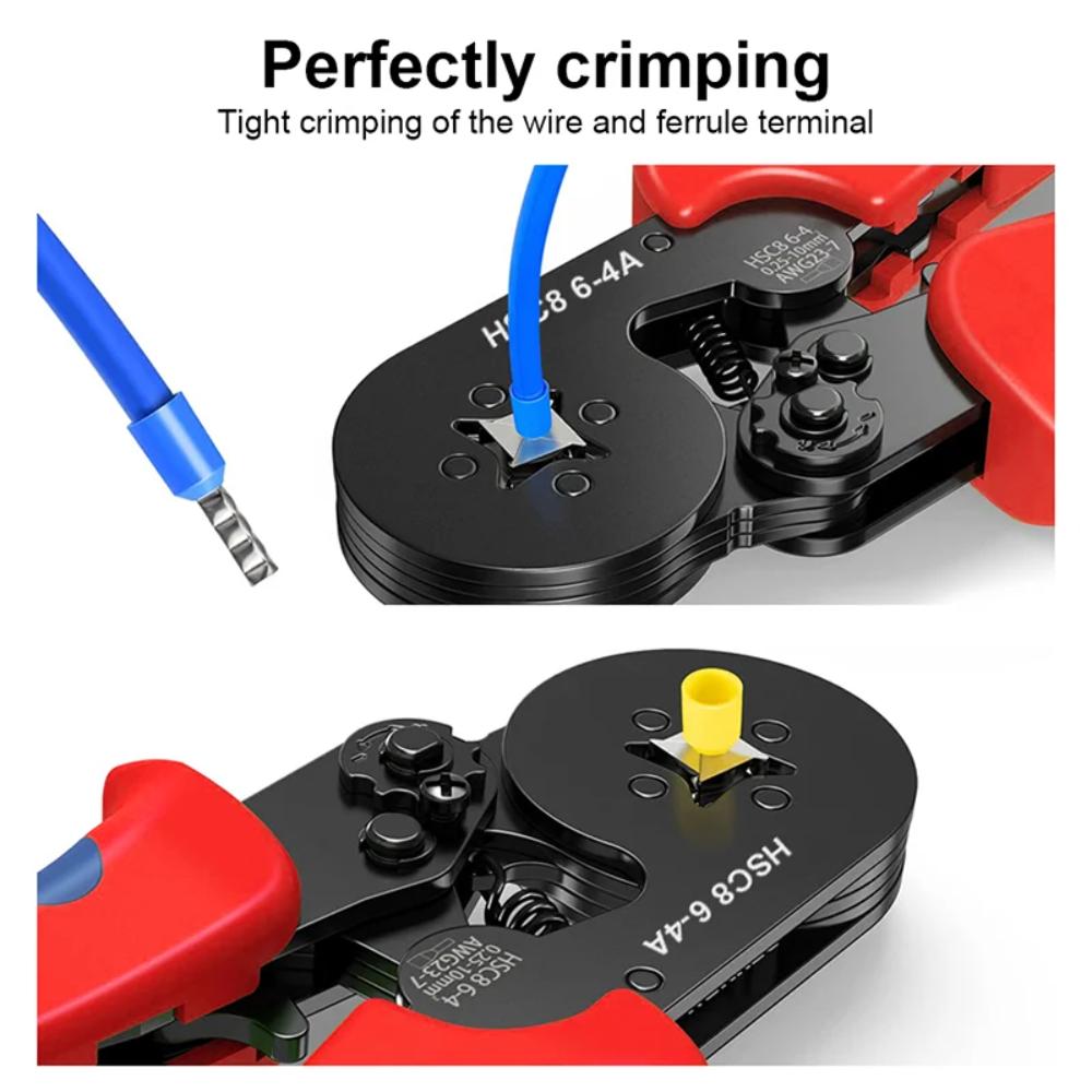 Connector Tube Clamp Set Wire Terminal Wire Crimper Tool Multifunction Ferrule Crimp Sets