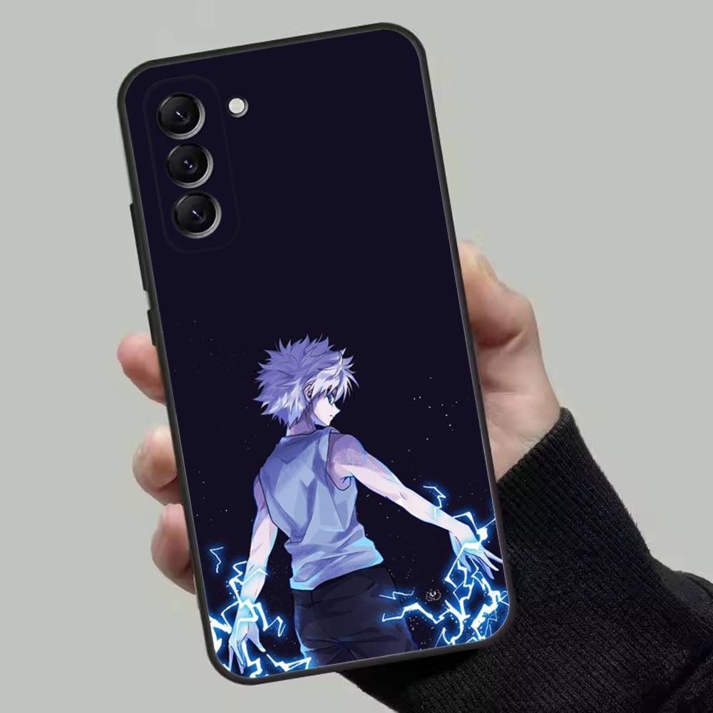 Чехол для телефона Аниме H-Hunter x Hunter Killua для Samsung Galaxy A13,A21s,A22,A31,A32,A52,A53,A71,A80, Мягкий Черный Корпус