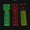 Acrylic SPS Coral Frag Bracket 1Pcs Fluorescent Plug Rack Holder for Growing Corals in Reef Tanks