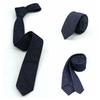 Adjustable Jean Fabric Tie Narrow Retro Cravat Simple Denim Men Necktie  Suit Accessories
