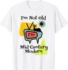 Im Not Old Im Midcentury Modern Funny Groovy Retro Cat Tshirt