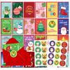 24 Pack Holiday Greetings – Wonderful Christmas Cards with Envelopes and Organizer