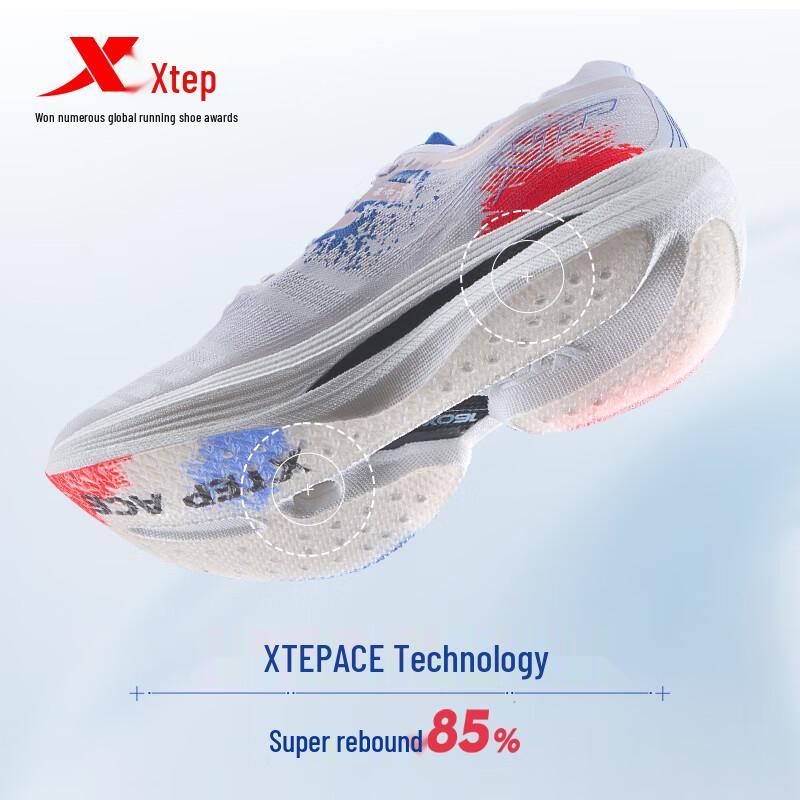 Xtep Женские Марафонские Беговые Кроссовки с Карбоновой Пластиной Racing 160X5.0
