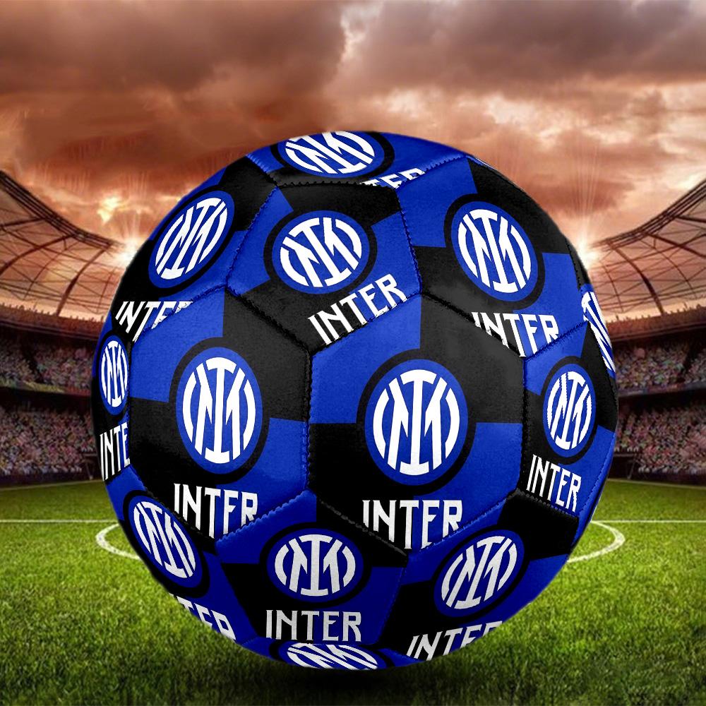 1 шт. Футбольный мяч для зала Inter Milan, цветной, для всех возрастов, машинная строчка, ПВХ, готов к соревнованиям, прочный, с высоким отскоком, HE3