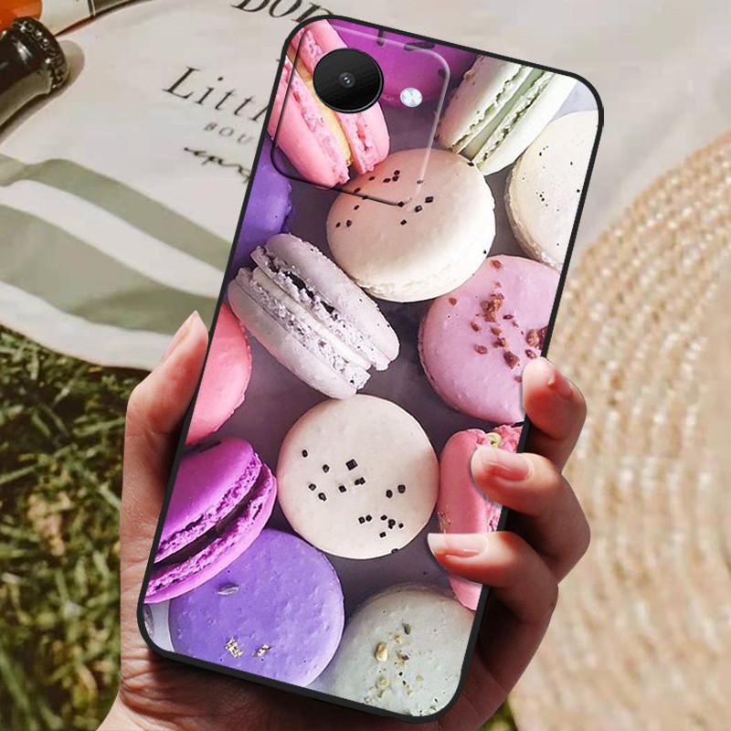 Чехол для Realme C30 Чехол RealmeC30 Мягкий Силиконовый Задняя Крышка Чехол для Телефона Защитный Чехол для Realme C30 Fundas C 30 RMX3581 Coque