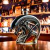 Whiskey Bottle Unique Alien Shape Glass Wine Decanter Multifunctional Beverage Container for Whiskey Wine Beer