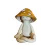 Garden Statue Fairys Garden Accessories Centrepieces Meditations Mushroom Figurines Sculptures Miniature Landscape Decors