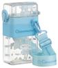 Skater Square Water with Direct and Shoulder Sanrio Cinnamoroll Big for 2-Way Bottle, 600ml, Straw, Drinking, Cover, Strap, Ribbon, Girls, PSQW6-A