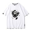 White Japanese Cartoon Childrens Tshirt Naruto Anime Pure Cotton Printed Parentchild Clothes Summer New Casual Tshirt
