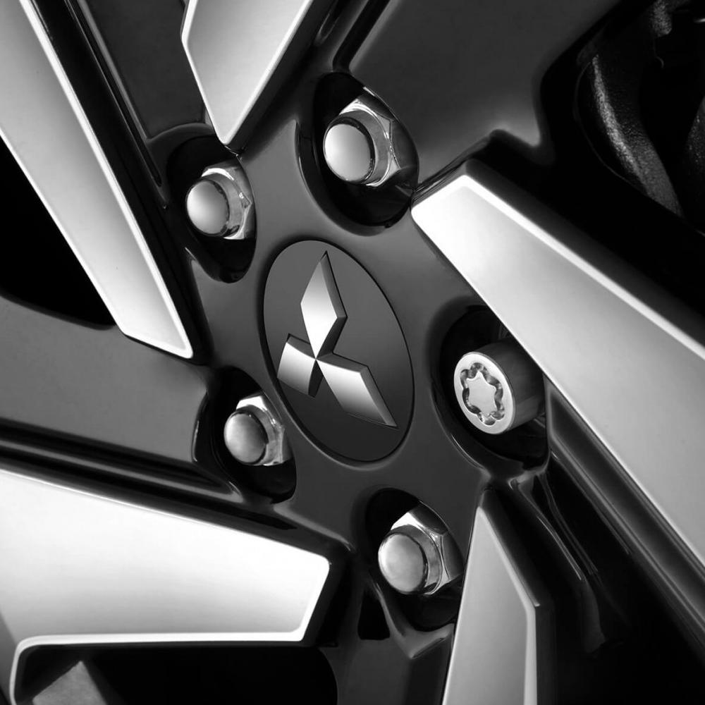 4Pcs 60mm 3D Style Car Wheel Center Hub Caps Automatic Rim Cover Caps For Mitsubishi Ralliart Lancer Outlander ASX AIRTREK EX 9