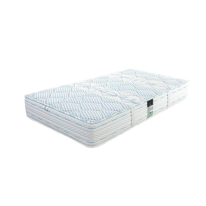 Matelas 90x190 cm,Funnybed,24cm,mémoire de forme,ferme,indépendance du couchage,face été/hiver