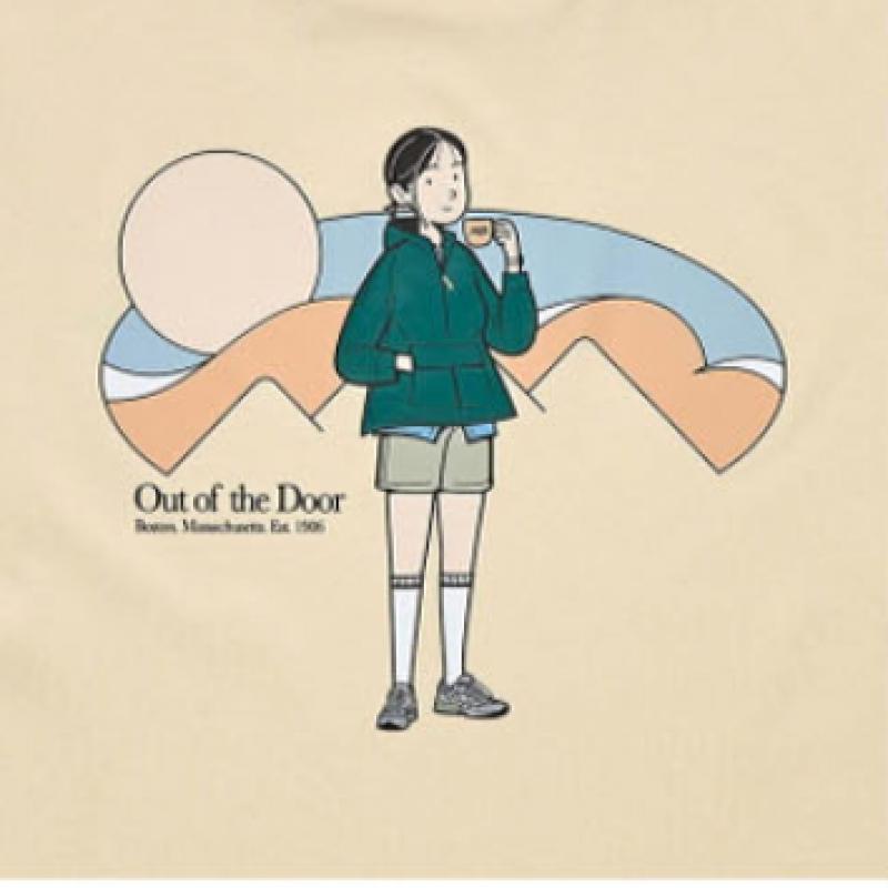 New Balance Футболка с коротким рукавом Half Club Nbnec2l323 Ye Ivy Girl Backpacking, футболка унисекс