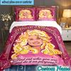 Custom Name 3PCS Dolly Memorial Tribute Bedding Set,Including  Duvet Cover And 2pcs Pillowcases Perfect for Bedroom,Dormitory,Fan Christmas gift