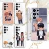 Чехол для телефона S-SASAKI и M-MIYANO BL Для Samsung S 23,22,10,9,8 A 71,52,51,30,21S,12 PIus,E,Lite Note20 Ultra Прозрачный Мягкий