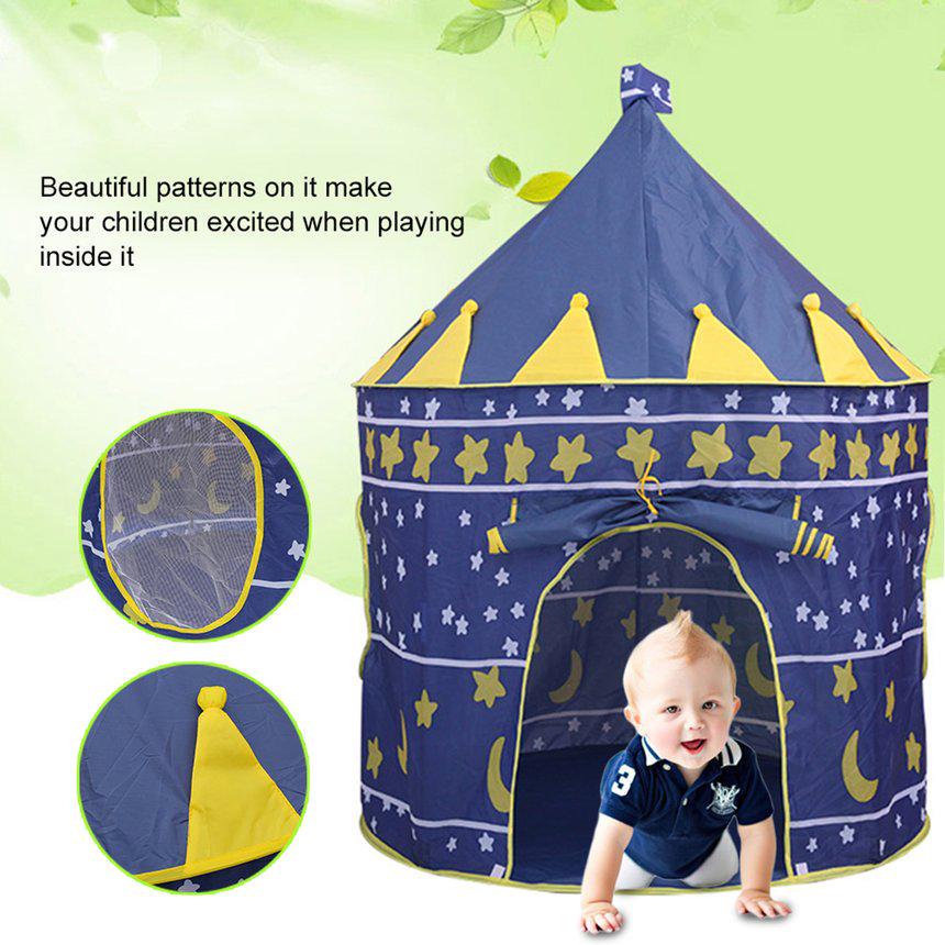 Princess Castle Children Tent Folding Ball Pool Beach Tents Indoor Outdoor Playhouse Play Tent