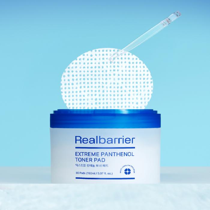 Real Barrier Extreme Panthenol Toner Pad 80ea 150ml