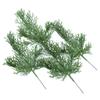 Artificial Green Cypress Tree Leaf Pine Needle Leaves Short Branches DIY Garland Material Home Decoration Accessories