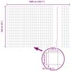 Welded Wire Fence 10 x 1.6 m (W x H)